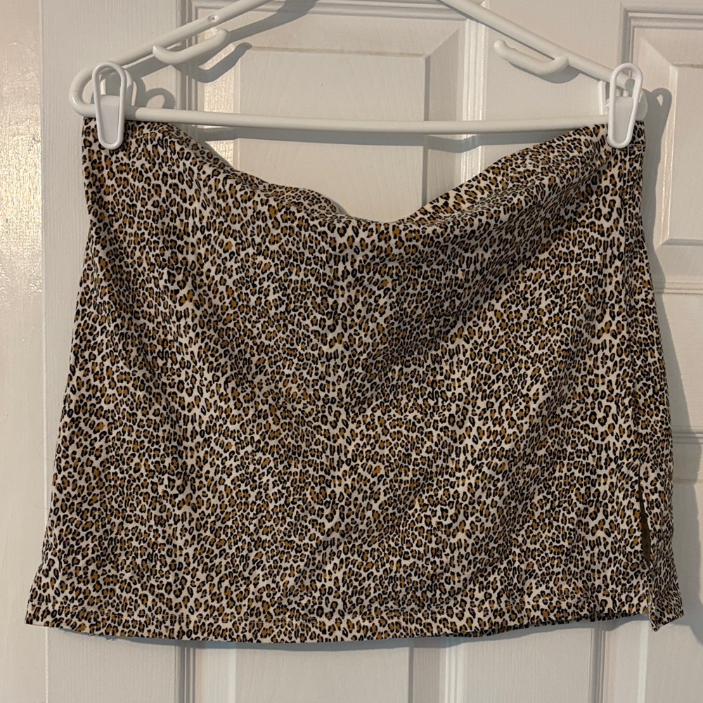 American Eagle Outfitters Leopard Print Tank Top